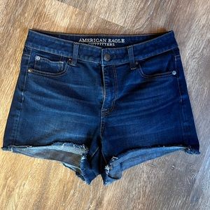 American Eagle‎ 360 Super Stretch Hi Rise Shortie sz 8
